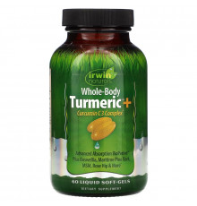 Irwin Naturals, Whole-Body Turmeric Extra, 60 Liquid Soft-Gels