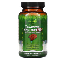 Irwin Naturals, Testosterone Mega-Boost RED, 68 Liquid Soft-Gels