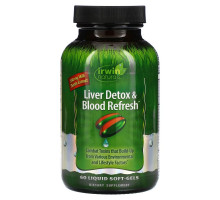 Irwin Naturals, Liver Detox & Blood Refresh, 60 Liquid Soft-Gels