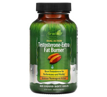Irwin Naturals, Testosterone-Extra Fat Burner, 60 Liquid Soft-Gels