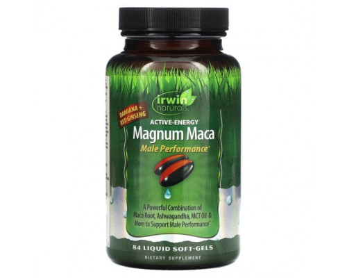 Суперфуды Magnum Maca Male Performance, 84 Liquid Soft-Gels Суперфуды Magnum Maca Male Performance, 84 Liquid Soft-Gels
