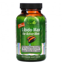 Мужское здоровье Libido-Max for Active Men, 60 Liquid Soft-Gels
