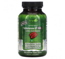 Оксид азота Active-Male, Testosterone Up Max 3 + Nitric Oxide Booster, 60 Liquid Soft-Gels