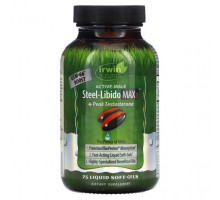 Мужское здоровье Active-Meal, Steel-Libido Max 3 + Peak Testosterone, 75 Liquid Soft-Gels