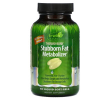Irwin Naturals, Thermo-Burn Stubborn Fat Metabolizer, 60 Liquid Soft-Gels