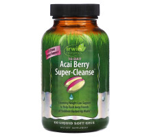 Irwin Naturals, Acai Berry Super-Cleanse, 60 Liquid Soft-Gels
