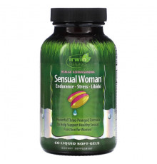 Женское здоровье Irwin Naturals, Sensual Women, Endurance, Stress, Libido, 60 мягких таблеток с жидкостью