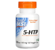 Doctor's Best, Best 5-HTP, 100 мг, 60 вегетарианских капсул
