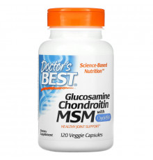 Doctor's Best Glucosamine Chondroitin MSM 120 Capsules