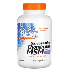 Doctor's Best Glucosamine Chondroitin MSM 240 Capsules
