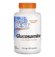 Doctor's Best Сульфат глюкозамина Best 750 мг 180 капсул