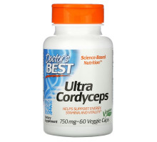 Doctor's Best, Ultra Cordyceps, 750 mg, 60 Veggie Caps