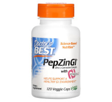 Doctor's Best, Цинк-L-карнозин, комплекс с PepZin Gl