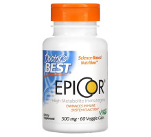 Doctor's Best, Epicor, 500 мг, 60 капсул в растительной оболочке