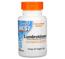 Doctor's Best Best Люмброкиназа 20 мг 60 капсул