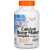 Doctor's Best Комплекс для укрепления костей с кальцием 180 капсул