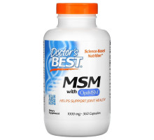 Doctor's Best Best MSM 1000 мг 360 капсул