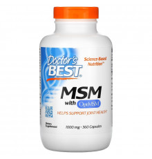 Doctor's Best Best MSM 1000 мг 360 капсул