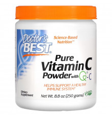 Doctor's Best Порошкообразный витамин С (Best Vitamin C Powder) 88 унций (250 г)