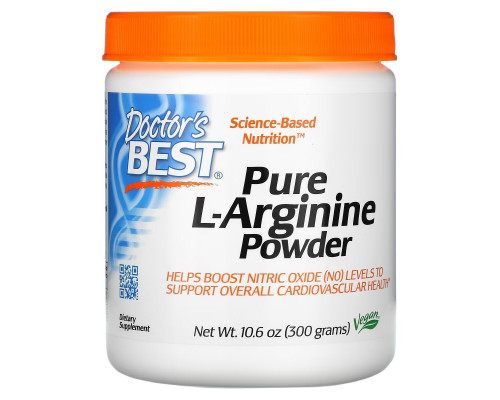Doctor's Best L-Arginine Powder 10.6 oz (300 g)