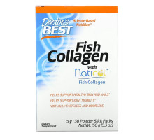 Doctor's Best, Fish Collagen with Naticol, Fischkollagen mit Naticol, 5 g, 30 Pulverpackungen
