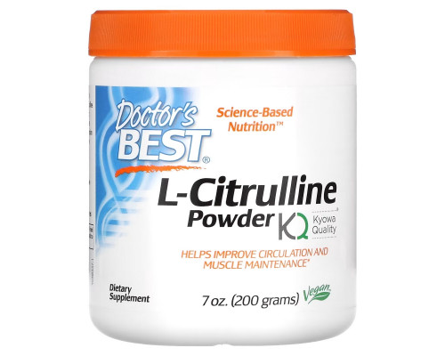Doctor's Best, L-Citrulline Powder, 7 oz (200 g) Doctor's Best, L-Citrulline Powder, 7 oz (200 g)