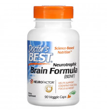Doctor's Best, Neurotrophic Brain Formula (BDNF), 90 Veggie Caps
