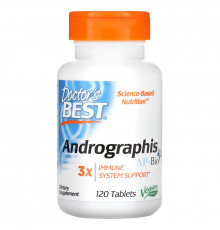 Doctor's Best, Andrographis Ap-Bio, 120 таблеток