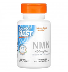 Doctor's Best, NMN, 200 mg, 60 Delayed Release Capsules