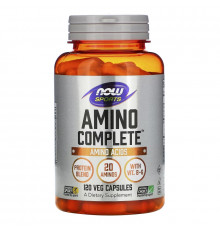NOW Foods, Sports, Amino Complete, Amino Acids, 120 Veg Capsules