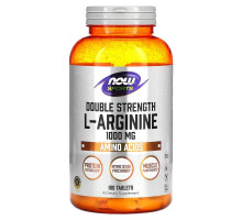 NOW Foods, Sports, Double Strength L-Arginine, 1,000 mg, 180 Tablets