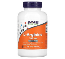 Now Foods, L-Arginine, 700 mg, 180 Veg Capsules