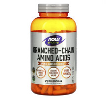 Now Foods, Спорт, аминокислоты с разветвлёнными цепями, 240 капсул