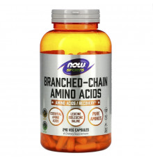 Now Foods, Спорт, аминокислоты с разветвлёнными цепями, 240 капсул