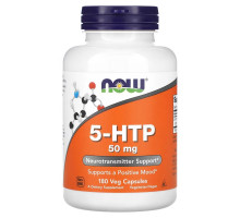 Now Foods, 5-гидрокситриптофан, 50 мг, 180 капсул в растительной оболочке
