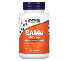 Now Foods SAMe 400 мг 60 таблеток
