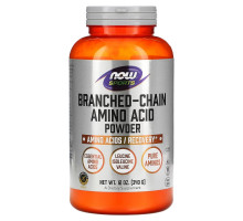 Now Foods, Sports, порошок аминокислот с разветвленной цепью, 340 г