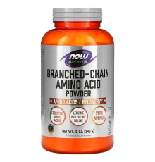Now Foods, Sports, порошок аминокислот с разветвленной цепью, 340 г