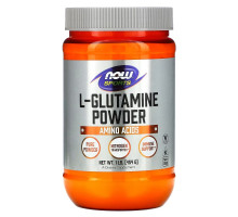 Now Foods, Порошок L-глутамина, 1 фунт (454 г)