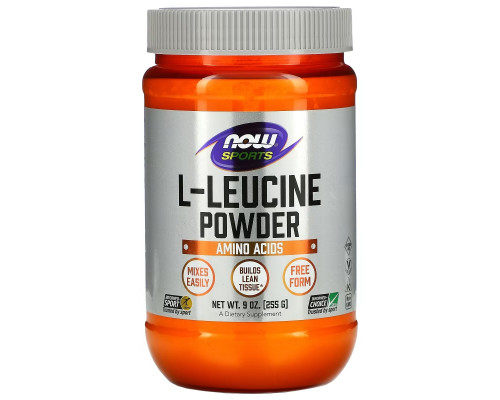 Now Foods, L-Leucine Powder, 9oz Now Foods, L-Leucine Powder, 9oz