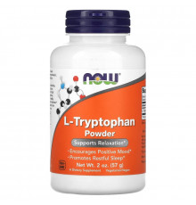 Now Foods, L-триптофан в порошке, 2 унции (57 г)