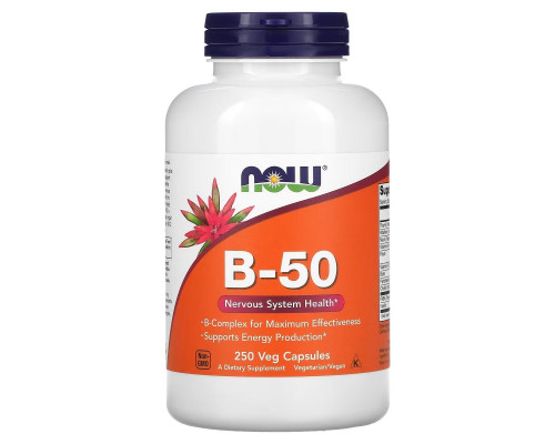 Now Foods B-50 250 Капсул Now Foods B-50 250 Капсул