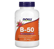 Now Foods, B-50, 250 таблеток