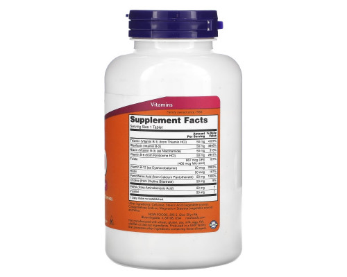 Now Foods, B-50, 250 таблеток