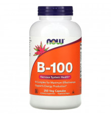 Now Foods, B-100, 250 капсул в растительной оболочке