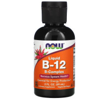 Now Foods Жидкий Витамин B-12 2 жидкие унции (60 мл)