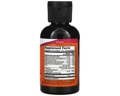 Now Foods Жидкий Витамин B-12 2 жидкие унции (60 мл) Now Foods Жидкий Витамин B-12 2 жидкие унции (60 мл)