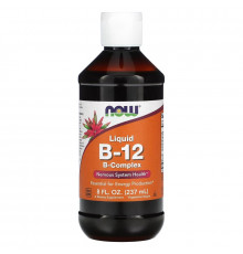 Now Foods B-12 жидкий комплекс 8 жидких унций (237 мл)