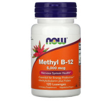 Now Foods Метил B-12 5000 мкг 120 леденцов