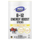 Now Foods, Sports, B-12 Energy Boost, батончики, ягодный вкус, 10 000 мкг, 12 шт., 60 г (2,1 унции)